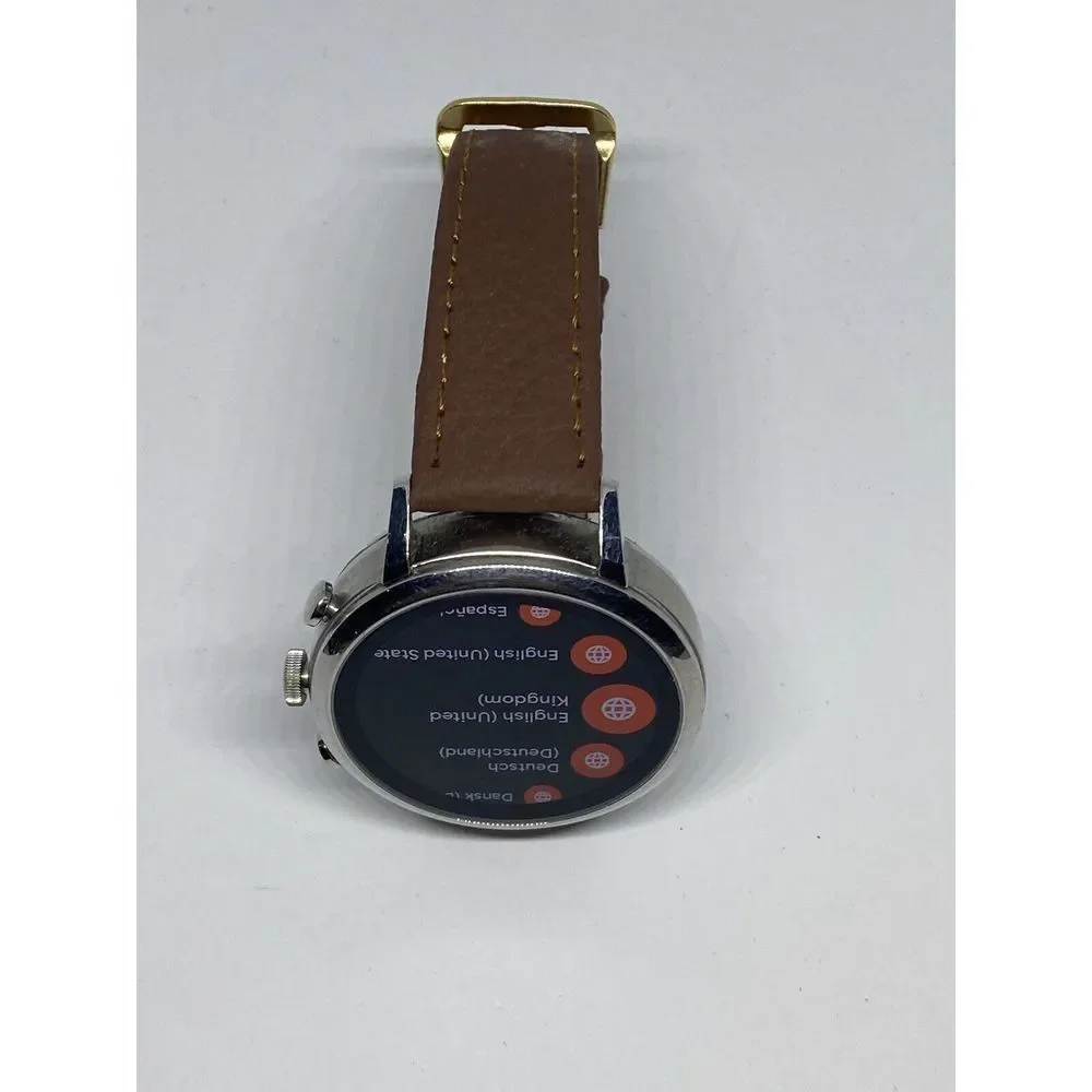 Fossil Gen 4 Authentic Digital Dial Smart Watch Custom Band FTW6014 AB180